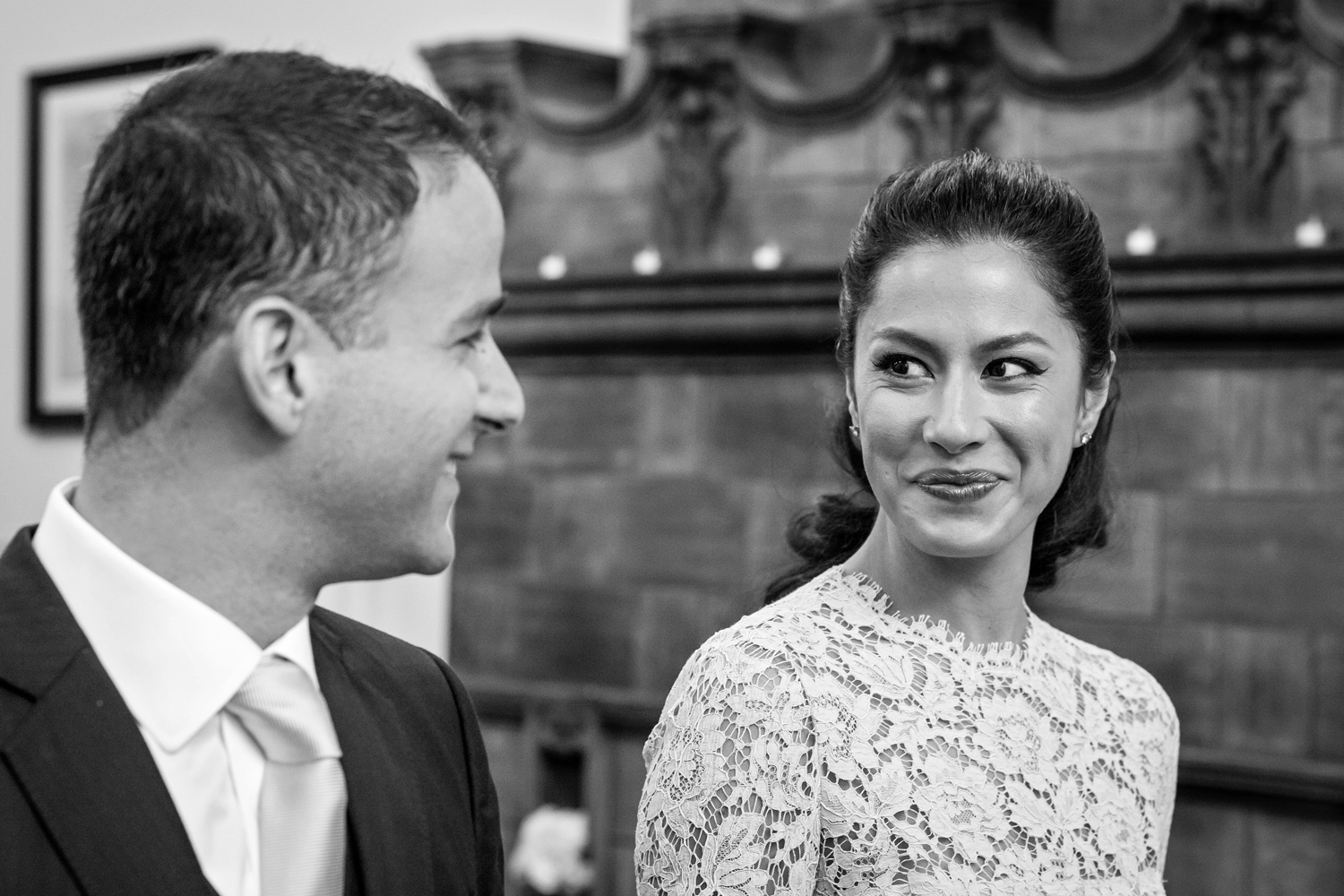 Mayfair Library wedding photography – Marguerite & Raja